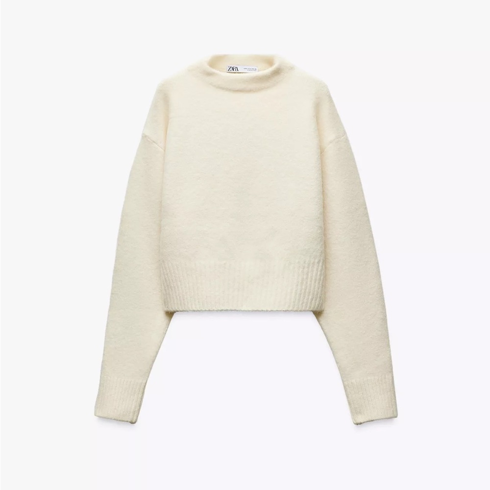 Zara Soft Knit Short Sweater